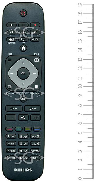 Пульт дистанционного управления для PHILIPS 996590006194 (398GR8BD5NTPHT) (заменит 996590000449 ) /orig./